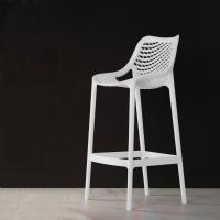 Air Resin Outdoor Counter Chair White ISP067-WHI - 5