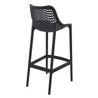 Air Resin Outdoor Bar Chair Black ISP068-BLA - 1
