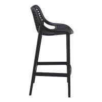 Air Resin Outdoor Bar Chair Black ISP068-BLA - 3