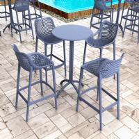 Air Resin Outdoor Bar Chair Taupe ISP068-DVR - 7