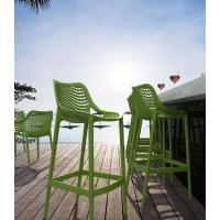 Air Resin Outdoor Bar Chair Tropical Green ISP068-TRG - 11