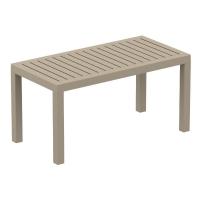 Ocean Rectangle Coffee Table Taupe ISP069-DVR