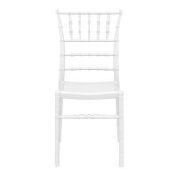 Chiavari Polycarbonate Dining Chair Glossy White ISP071-GWHI - 2