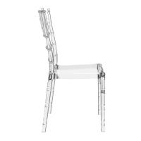 Chiavari Polycarbonate Dining Chair Transparent Clear ISP071-TCL - 3