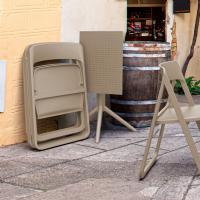 Dream Folding Outdoor Chair Taupe ISP079-DVR - 6