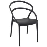 Pia Dining Chair Black ISP086-BLA