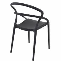 Pia Dining Chair Black ISP086-BLA - 2