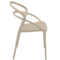 Pia Dining Chair Taupe ISP086-DVR - 1