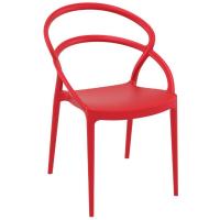 Pia Dining Chair Red ISP086-RED