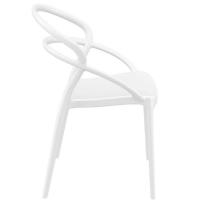 Pia Dining Chair White ISP086-WHI - 1
