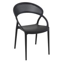 Sunset Dining Chair Black ISP088-BLA