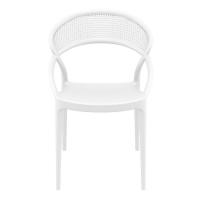 Sunset Dining Chair White ISP088-WHI - 2