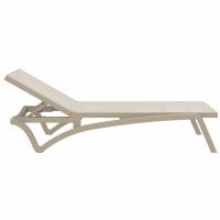 Pacific Sling Chaise Lounge Taupe - Taupe ISP089-DVR-DVR - 1
