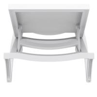 Pacific Sling Chaise Lounge White - White ISP089-WHI-WHI - 4