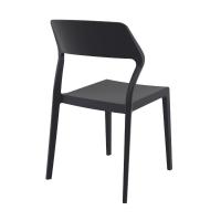 Snow Dining Chair Black ISP092-BLA - 2