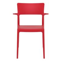 Plus Arm Chair Red ISP093-RED - 2