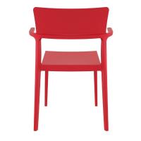 Plus Arm Chair Red ISP093-RED - 4