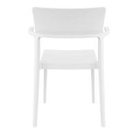 Plus Arm Chair White ISP093-WHI - 4