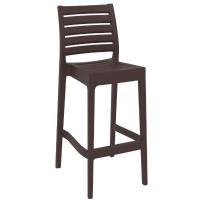 Ares Resin Outdoor Barstool Brown ISP101-BRW