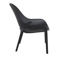 Sky Outdoor Indoor Lounge Chair Black ISP103-BLA - 10