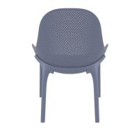 Sky Outdoor Indoor Lounge Chair Dark Gray ISP103-DGR - 4