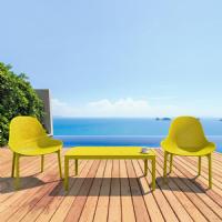 Sky Outdoor Indoor Lounge Chair Black ISP103-BLA - 24