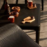 Sky Outdoor Coffee Table Black ISP104-BLA - 7