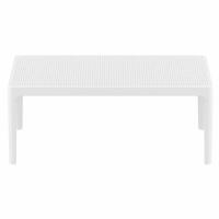 Sky Outdoor Coffee Table White ISP104-WHI - 1
