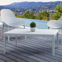 Sky Outdoor Coffee Table White ISP104-WHI - 3