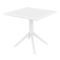 Sky Square Dining Table 31 inch White ISP106-WHI