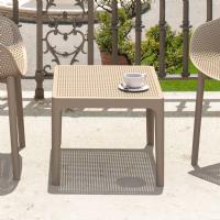 Sky Outdoor Side Table Taupe ISP109-DVR - 3