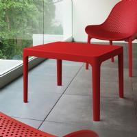Sky Outdoor Side Table Red ISP109-RED - 3