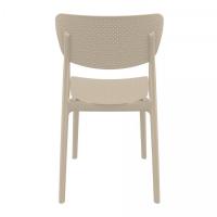 Lucy Dining Chair Taupe ISP129-DVR - 4