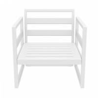 Mykonos Club Chair White with Natural Cushion ISP131-WHI-CNA - 10