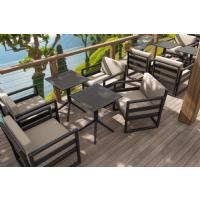 Mykonos Club Chair Taupe with Charcoal Cushion ISP131-DVR-CCH - 26