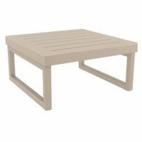 Mykonos Square Coffee Table Taupe ISP137-DVR