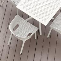 Sky Pro Stacking Dining Chair White ISP151-WHI - 6