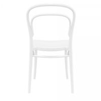 Marie Resin Outdoor Chair White ISP251-WHI - 4