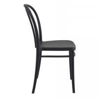 Victor Resin Outdoor Chair Black ISP252-BLA - 3