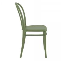 Victor Resin Outdoor Chair Olive Green ISP252-OLG - 3