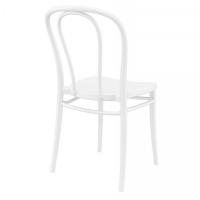 Victor Resin Outdoor Chair White ISP252-WHI - 1