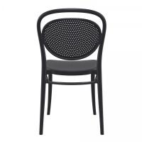 Marcel Resin Outdoor Chair Black ISP257-BLA - 4