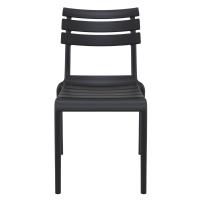 Helen Resin Outdoor Chair Black ISP284-BLA - 3