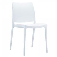 Maya Dining Set with 2 Chairs White ISP7003S-WHI - 1