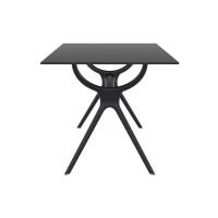 Air Rectangle Dining Table 55 inch Black ISP705-BLA - 2