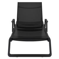 Tropic Arm Sling Chaise Lounge Black ISP708A-BLA-BLA - 3