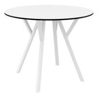 Max Round Table 35 inch White ISP744-WHI