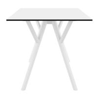 Max Rectangle Table 55 inch White ISP746-WHI - 2