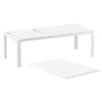Atlantic Dining Table 55-83 inch Extendable White ISP762-WHI - 7