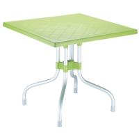 Forza Square Folding Table 31 inch - Apple Green ISP770-APP